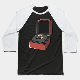 Jewelry Box Ring Rings Baseball T-Shirt